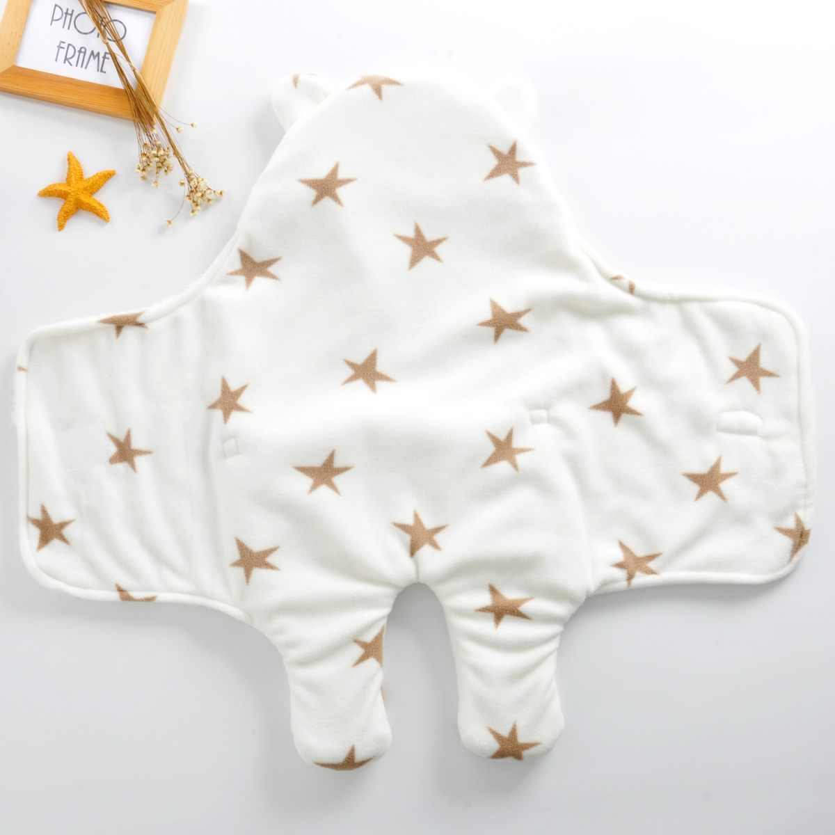 Baby Swaddle Blanket Separated Legs  - 0-6 months Unisex - Baby Shower Gift