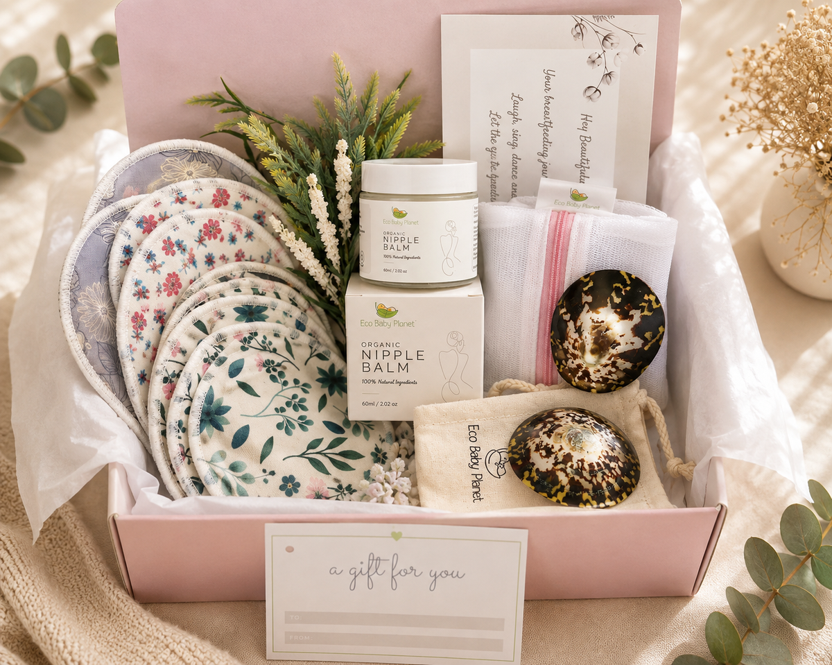 Breastfeeding Gift Box | Organic Breastfeeding Essentials for New Mums