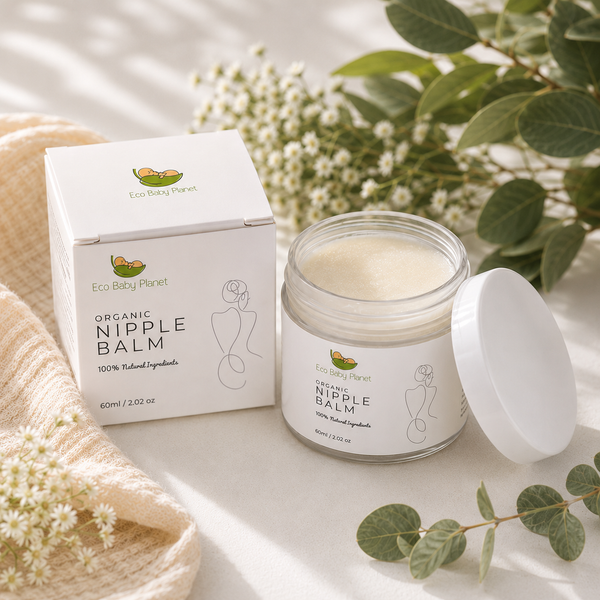 Organic Nipple Balm | Natural Breastfeeding Balm for Dry & Cracked Nipples