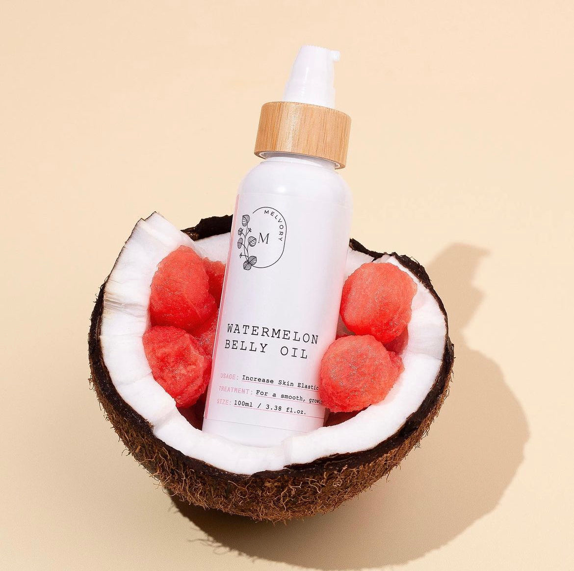Watermelon Belly Oil - Pregnancy and Postpartum - 100% Organic - 100ml