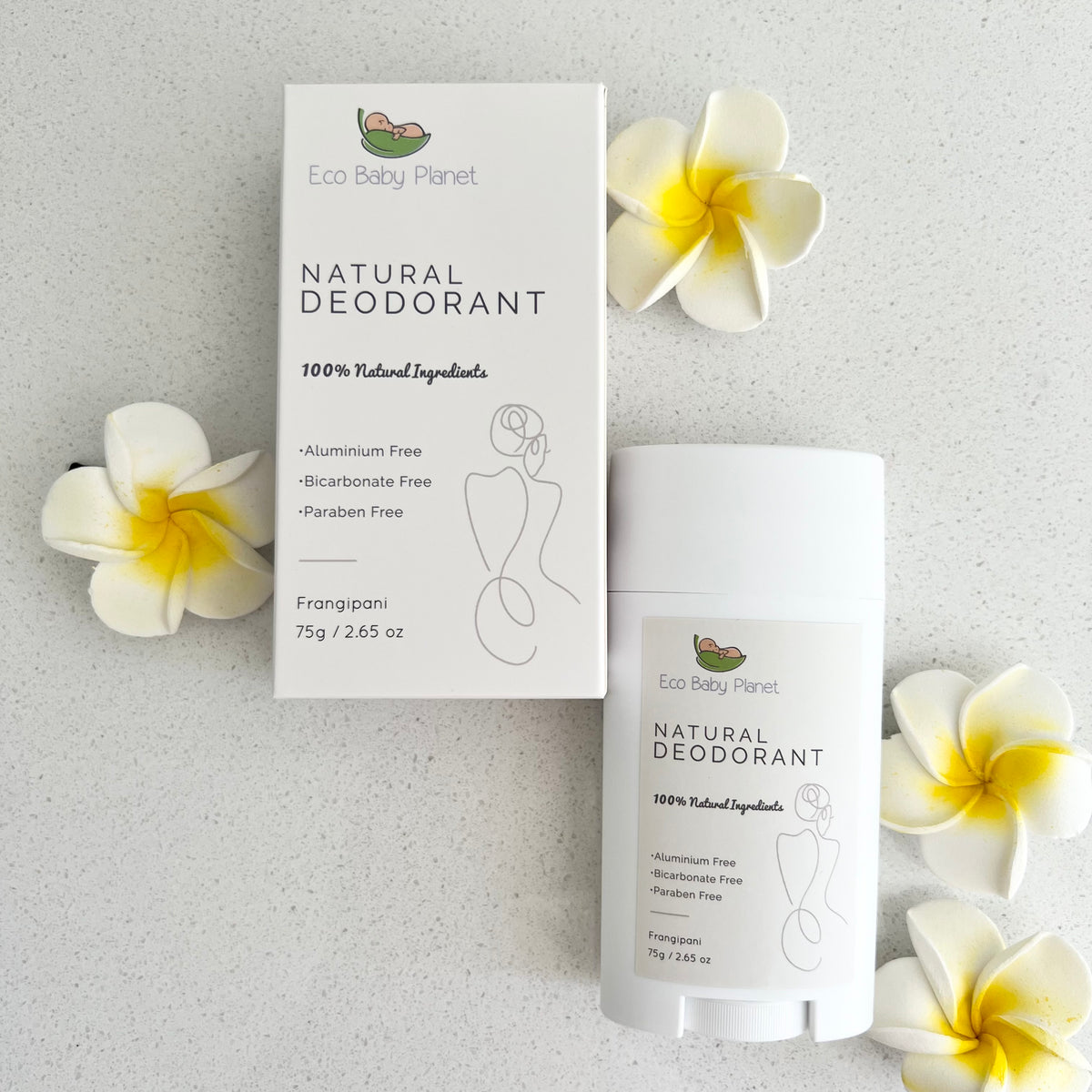 Organic Natural Deodorant - Safe during Pregnancy, Breastfeeding and Beyond- Aluminium and Bicarbonate Free