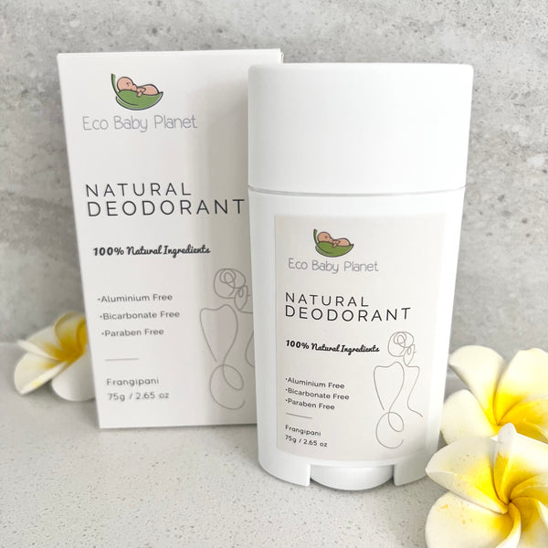 Organic Natural Deodorant - Safe during Pregnancy, Breastfeeding and Beyond- Aluminium and Bicarbonate Free