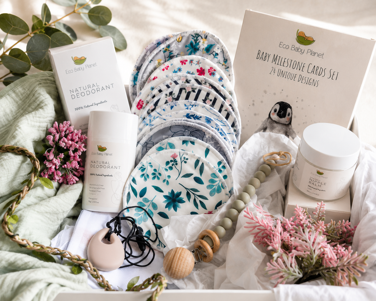 Luxury Breastfeeding Gift Box | 7 New Mum Essentials | Baby Shower & Postpartum Gift