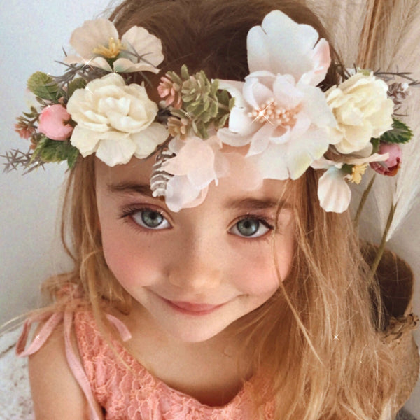 flower crown flower girl