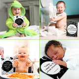 funny baby milestone cards