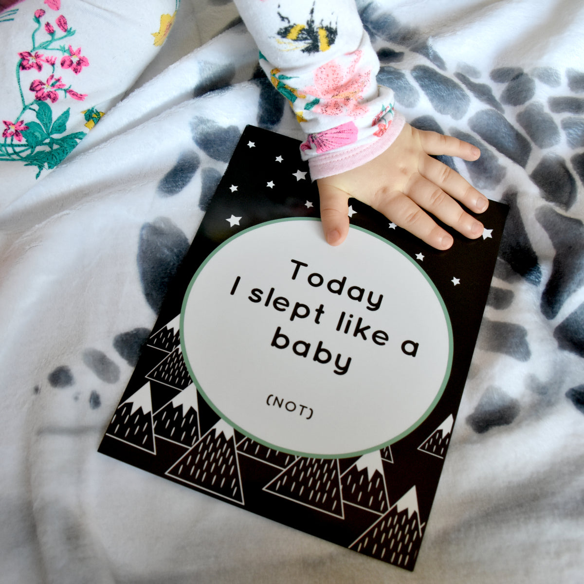 Baby Milestone Cards - 24 Unique Cute & Funny Card Designs - For New Parents with a Sense of Humour