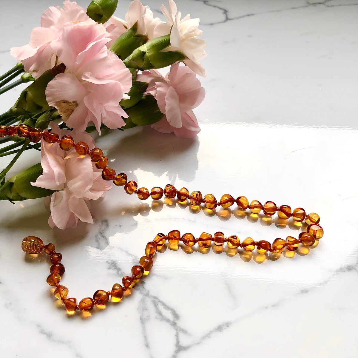 baltic amber necklace for babies and toddler