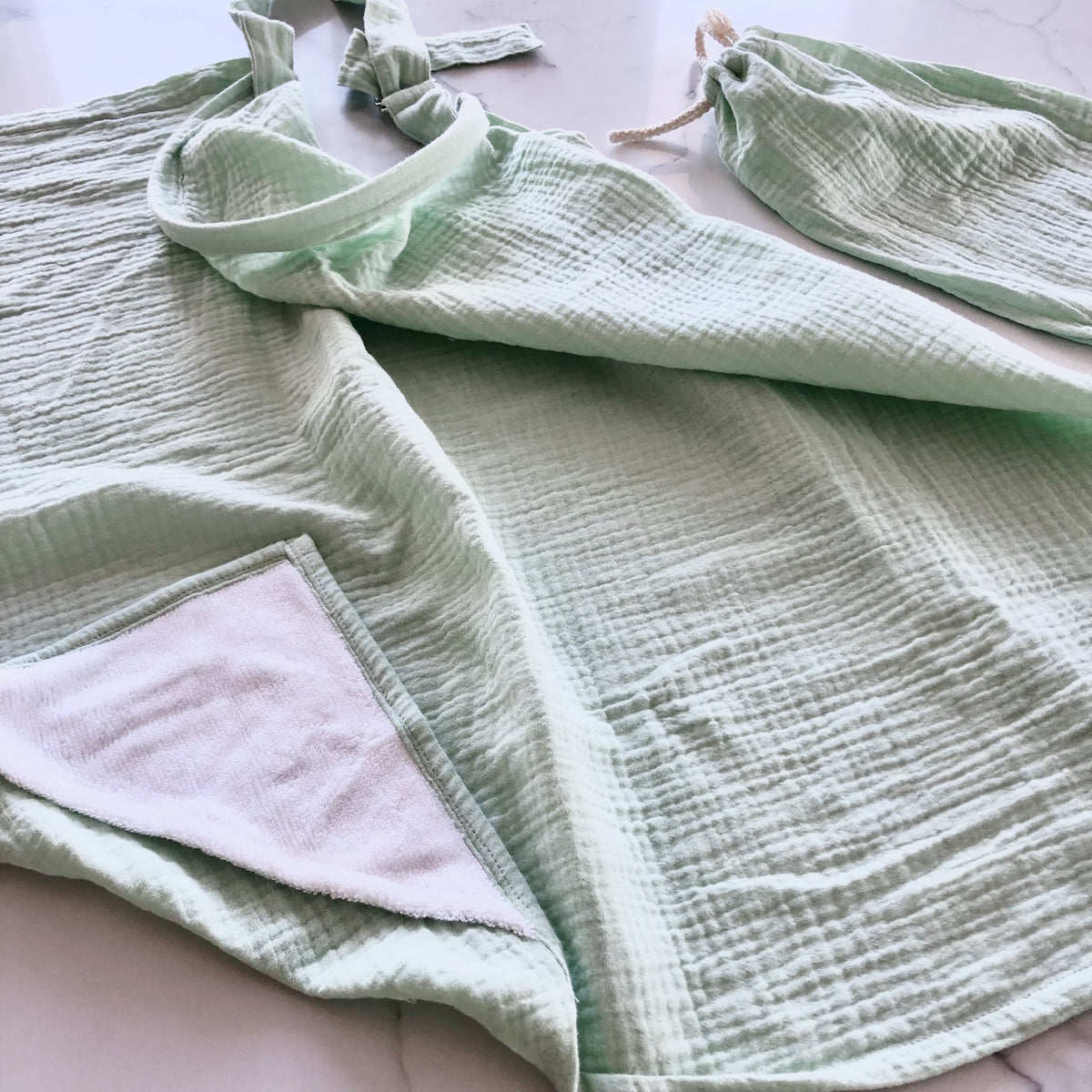 Bundle Reusable Breast Pads (12pk) + Organic Muslin Nursing Cover