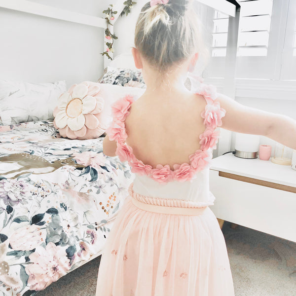 Personalised Dance Leotard for Girls, Birthday Party Outfit