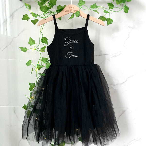 Personalised Tutu Dress Girl, Birthday Party Outfit, Ballet Toddler