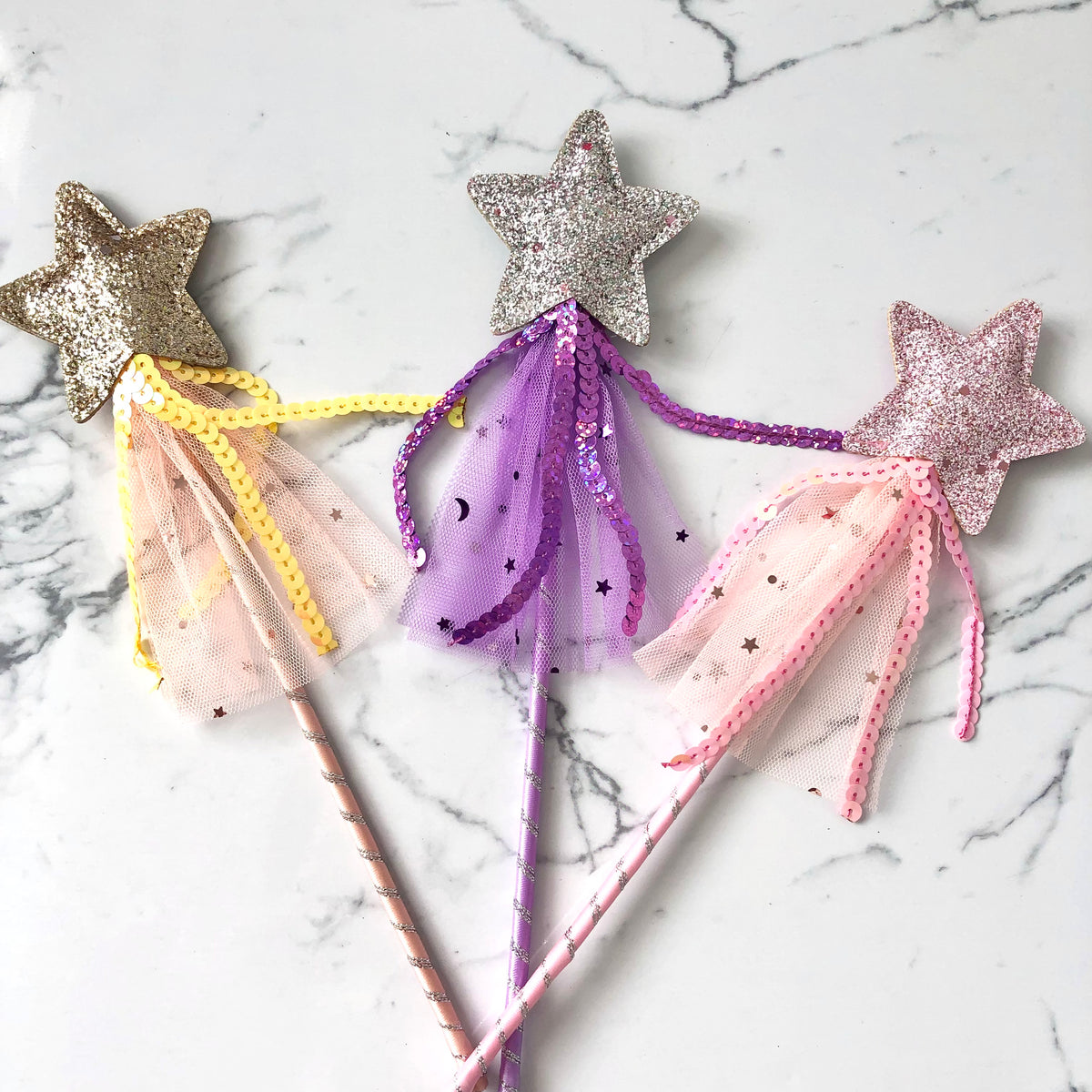 Fairy Princess Wand, Magical Shimmer Star Wands