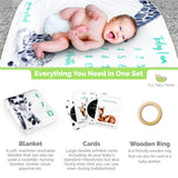 milestone blanket Set perfect gift for baby shower