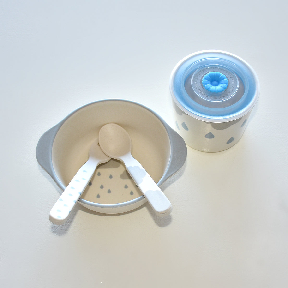 Eco-friendly Bamboo Dinner Set - Little Clouds