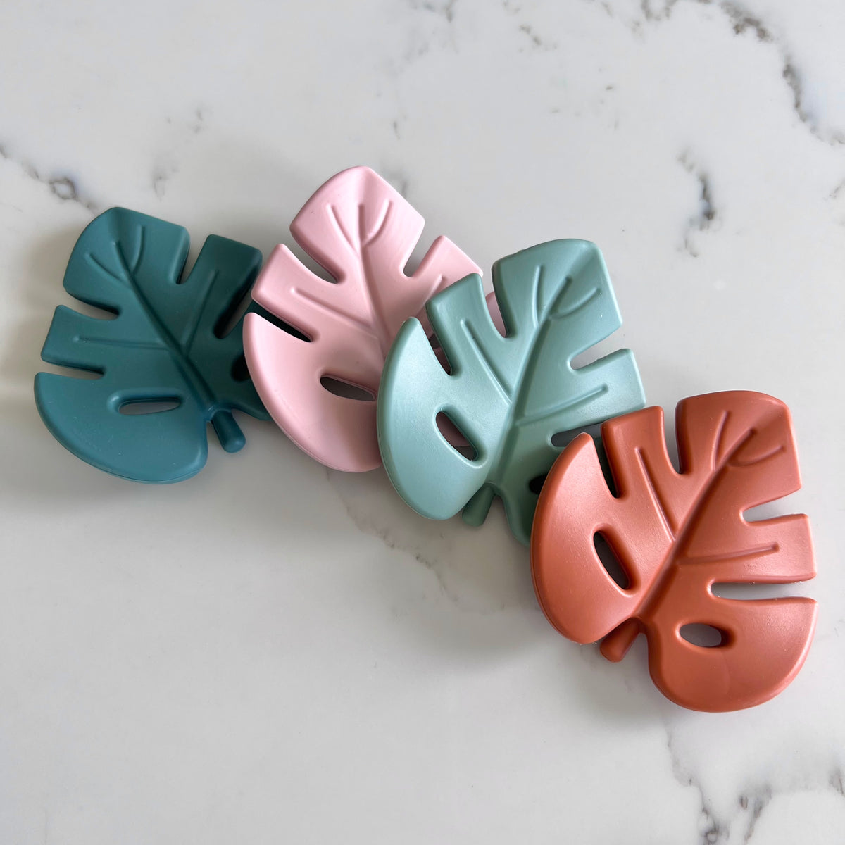 Silicone Leaf Baby Teethers - BPA free