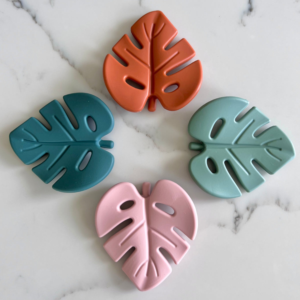 Silicone Leaf Baby Teethers - BPA free