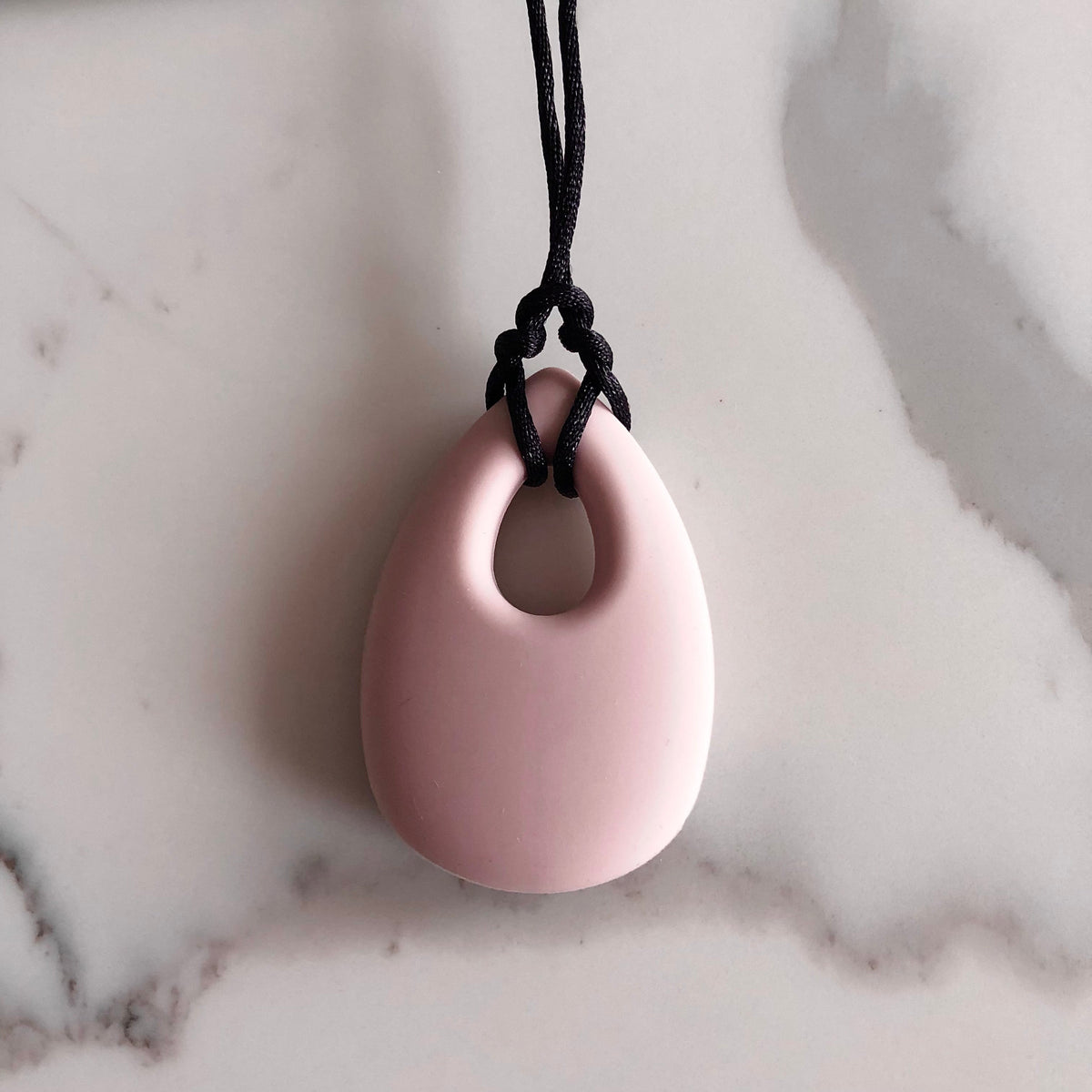 Breastfeeding Silicone Necklace Tear Drop Pendant - Rain Drop Sensory Jewellery