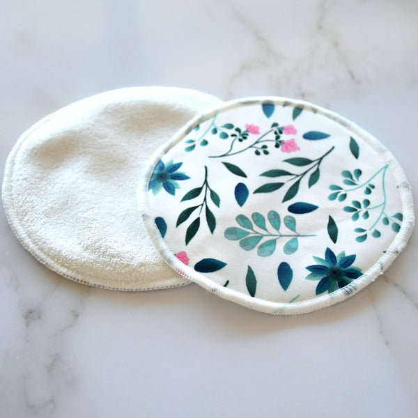 Bundle Reusable Breast Pads (12pk) + 100% Organic Nipple Cream for Breasfeeding Mums