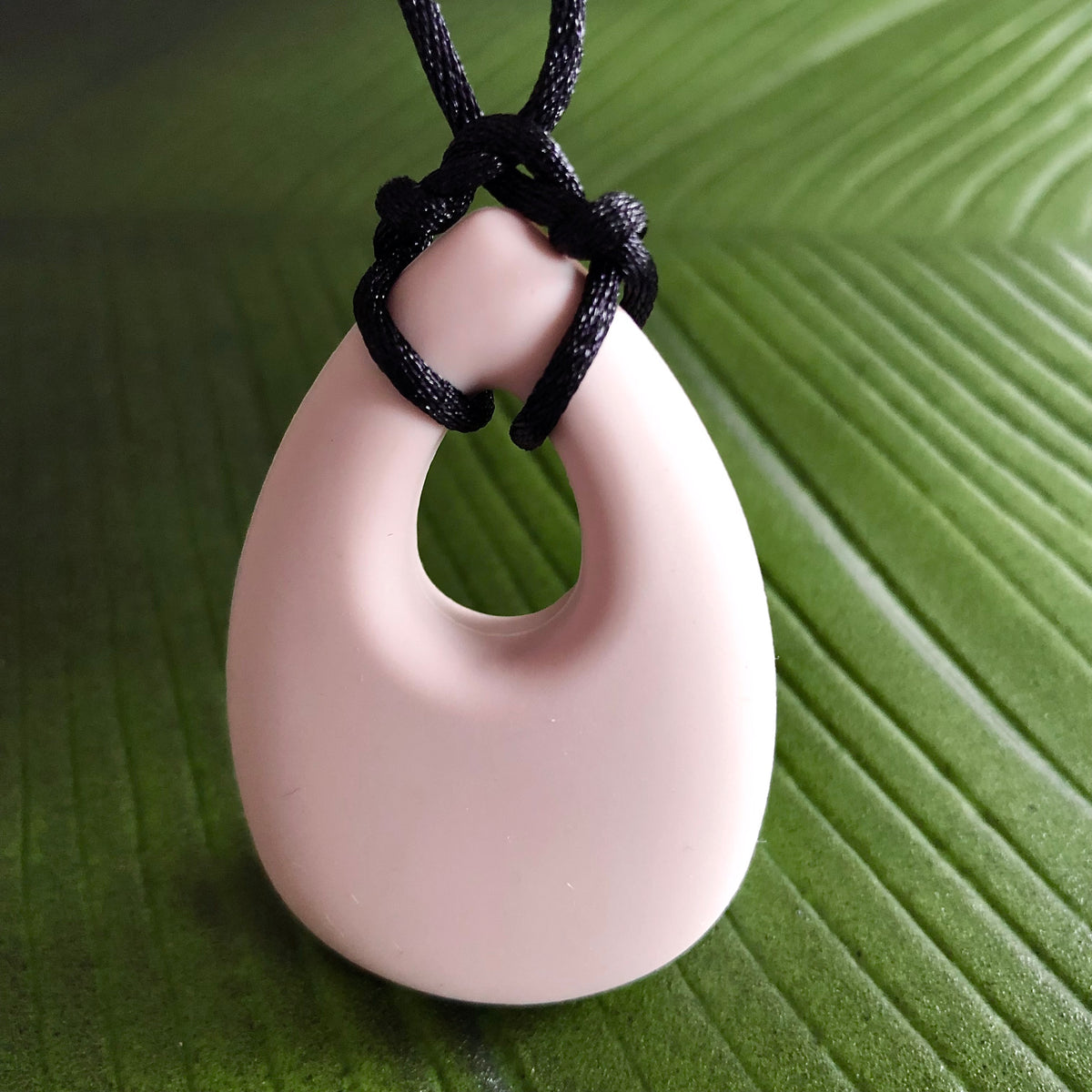 Breastfeeding Silicone Necklace Tear Drop Pendant - Rain Drop Sensory Jewellery